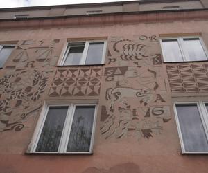 Sgraffito w Białymstoku. Zabytkowe pra-murale rodem z PRL-u