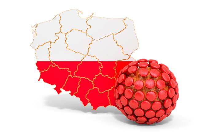 W których regionach Polski padnemia wygasa? 