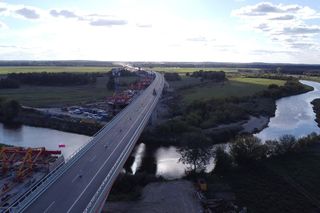 To najdłuższy most drogowy w Podlaskiem! Przeprawa nad doliną Narwi ma ponad kilometr 