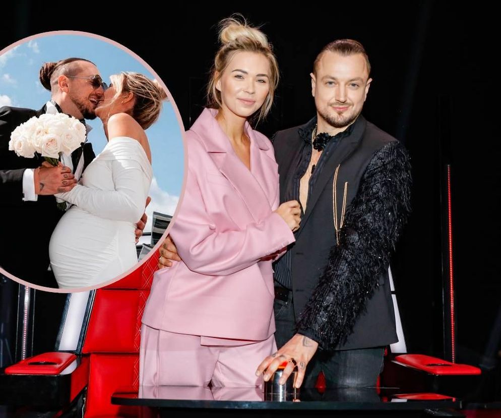 Sandra Kubicka i Aleksander Milwiw-Baron