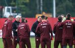 Trening polskich piłkarzy przed meczem z Nową Zelandią i Litwą
