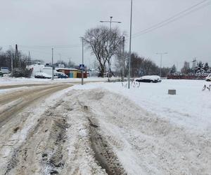 Starachowice zasypane śniegiem