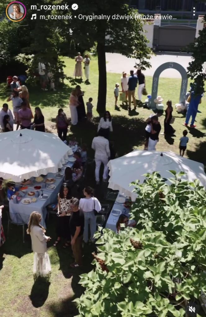 Urodziny Henia, syna Małgorzaty Rozenek-Majdan i Radosława Majdana