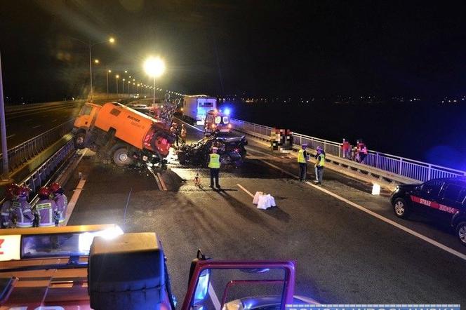 Tragiczny wypadek na Autostradowej Obwodnicy Wrocławia
