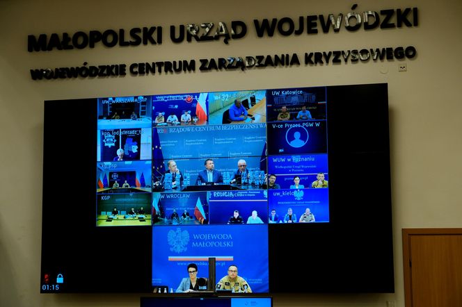 Posiedzenie Rządowego Zespołu Zarządzania Kryzysowego w związku z sytuacją meteorologiczną i hydrologiczną