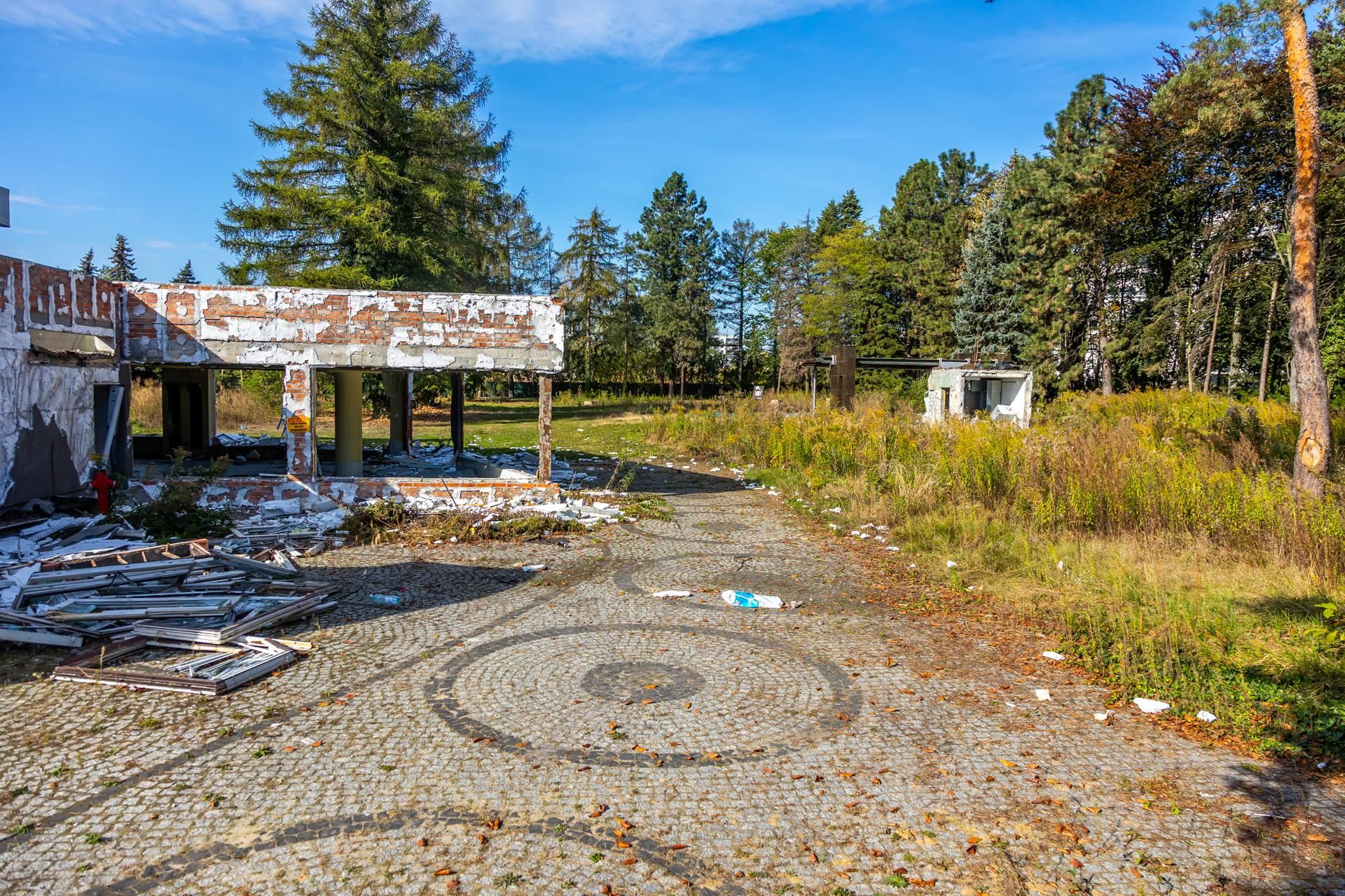 Opuszczona willa przy Ryżowej 72 w Warszawie