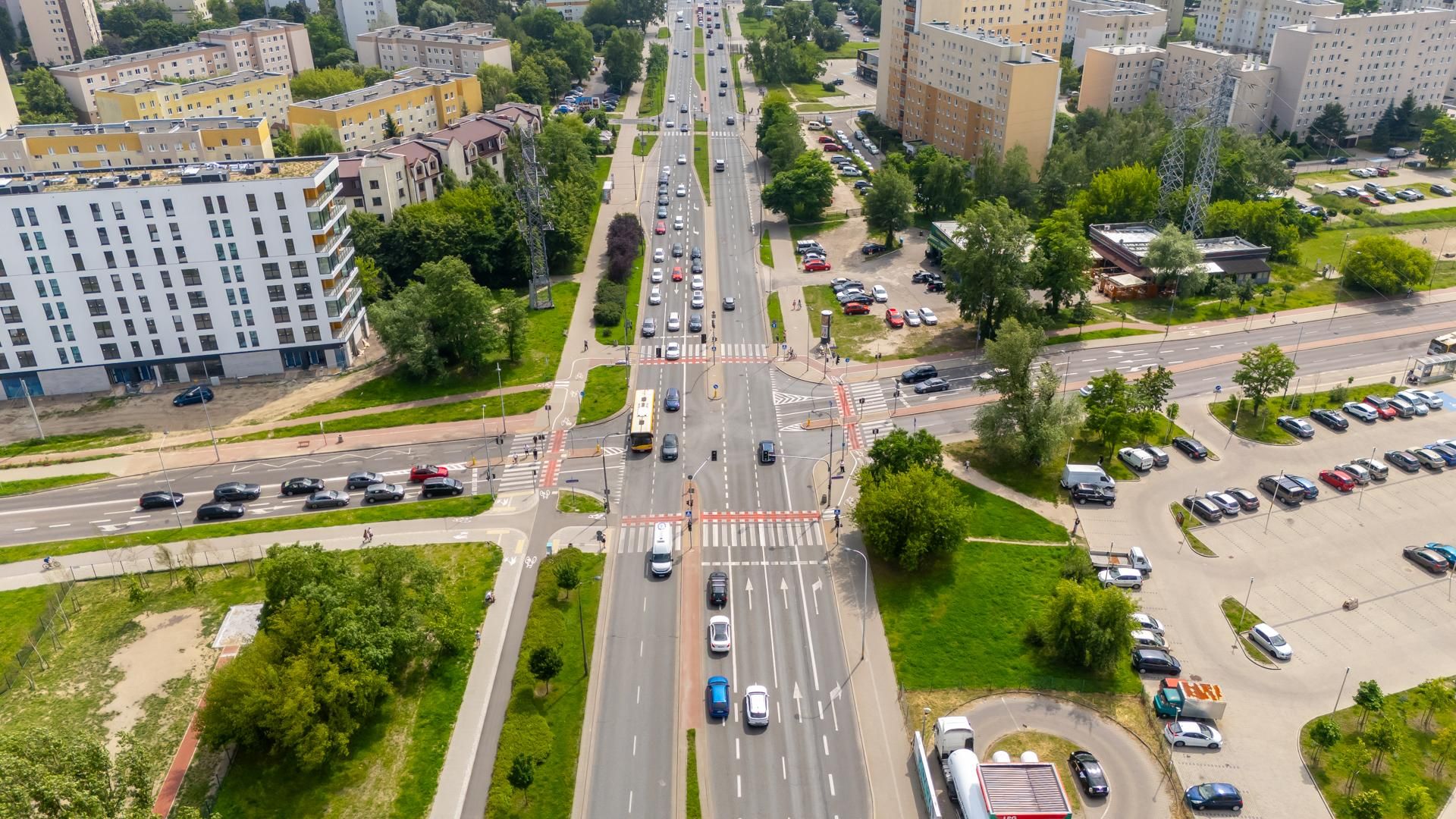 Okolice przyszłej stacji metra M3 Jana Nowaka-Jeziorańskiego