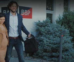 M jak miłość odc. 1887. Kasia (Paulina Lasota), Mariusz (Mateusz Mosiewicz)