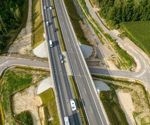 Budowany odcinek S61 Łomża Zachód-Stawiski