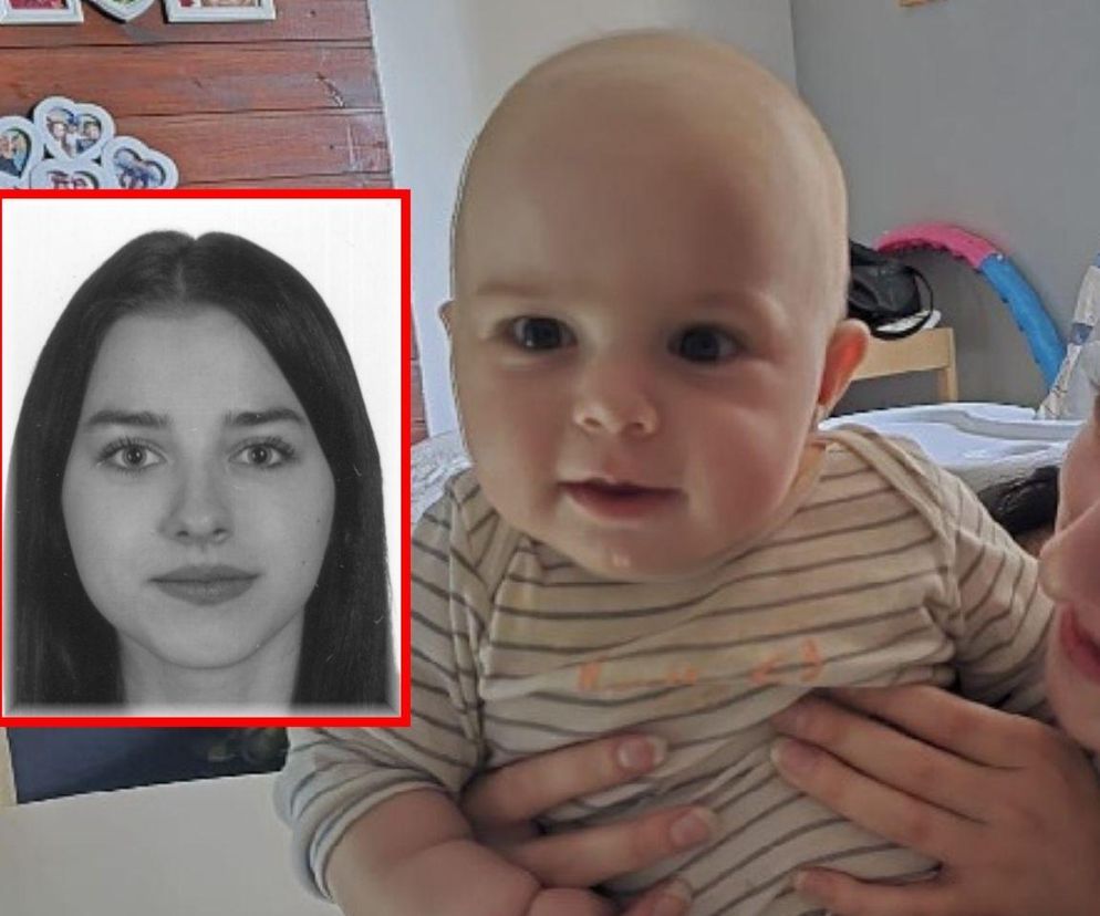 Zaginął 5-miesięczny Borys i jego nastoletnia mama. Pilny apel policji