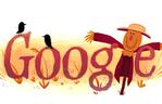 Google Doodle Halloween