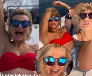 Zmiana nazwiska, plotki o rozwodzie, a teraz Sycylia u boku przystojnego tancerza. Tak się bawi gwiazda „Na dobre i na złe”