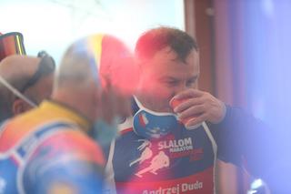 Andrzej Duda: Slalomem pomagał niepełnosprawnym
