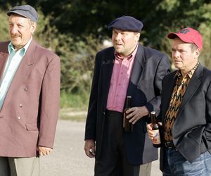 Piotr Pręgowski, Bogdan Kalus, Sylwester Maciejewski (Pietrek, Hadziuk, Solejuk z serialu Ranczo) 