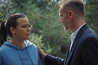 M jak miłość odc. 1872. Magda (Anna Mucha), Andrzej Budzyński (Krystian Wieczorek)