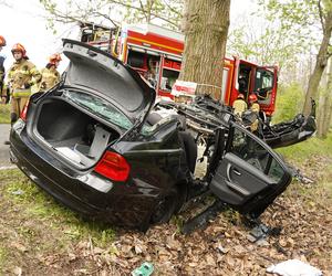 Wypadek BMW w Mikołowie
