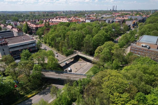 Wiadukt tramwajowy nad ul. Wrocławską w Bytomiu