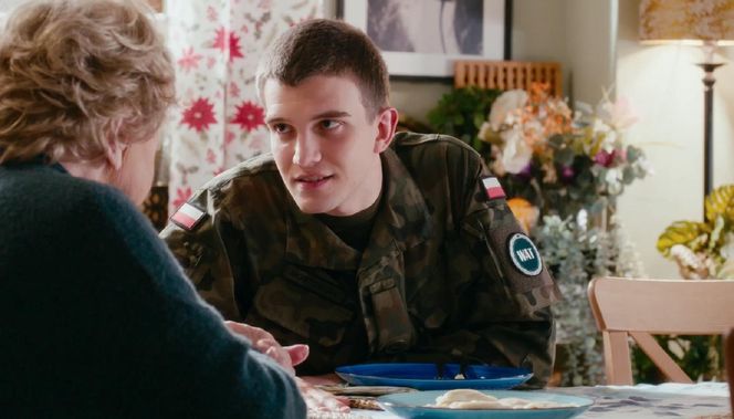 	M jak miłość odc. 1869. Barbara (Teresa Lipowska), nowy Mateusz (Rafał Kowalski)