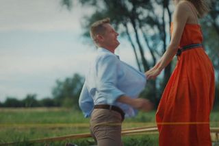 M jak miłość, odcinek jubileuszowy. Franka (Dominika Kachlik), Paweł (Rafał Mroczek)