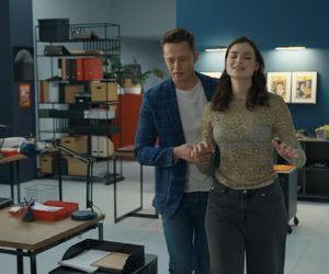 Barwy szczęścia, odcinek 3164. Błażej (Piotr Ligienza), Weronika (Maria Świłpa)