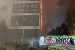 Kolejny pożar w Ząbkach. Setki osób musiały opuścić swoje mieszkania