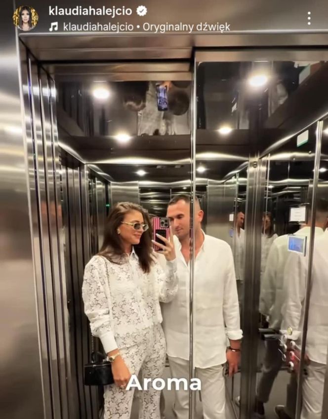 Klaudia Halejcio skrytykowała luksusową restaurację w Rzymie