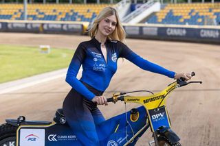 Kandydatki z GKM-u Grudziądz w konkursie Miss Startu PGE Ekstraligi - Nikola Zuchowska