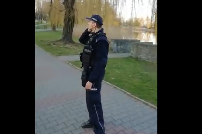 Interwencja policji na Skałce w Świętochłowicach