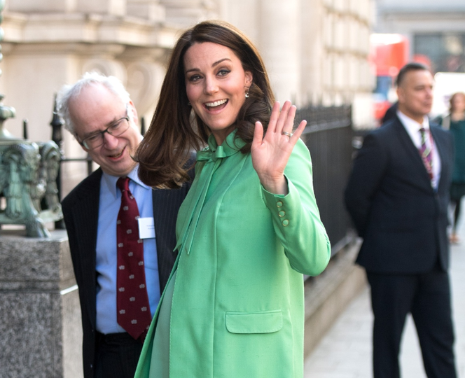 Księżna Kate Middleton w ósmym miesiącu ciąży