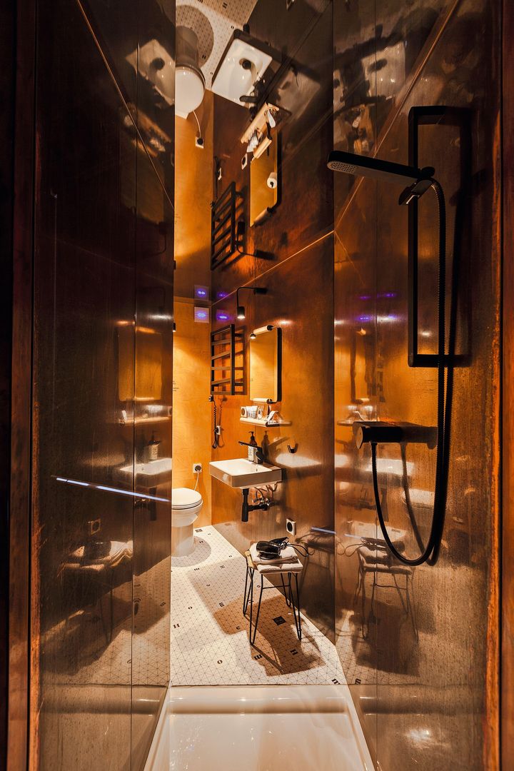 Mobilne łazienki w hotelu Autor Rooms