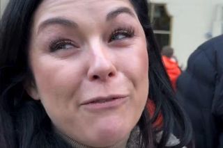 Katarzyna cichopek dopinguje męża na Maratonie Nowojorskim