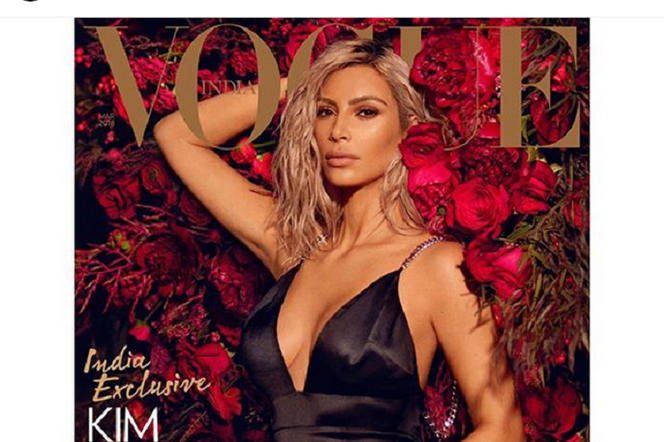 Kim Kardashian w Vogue India