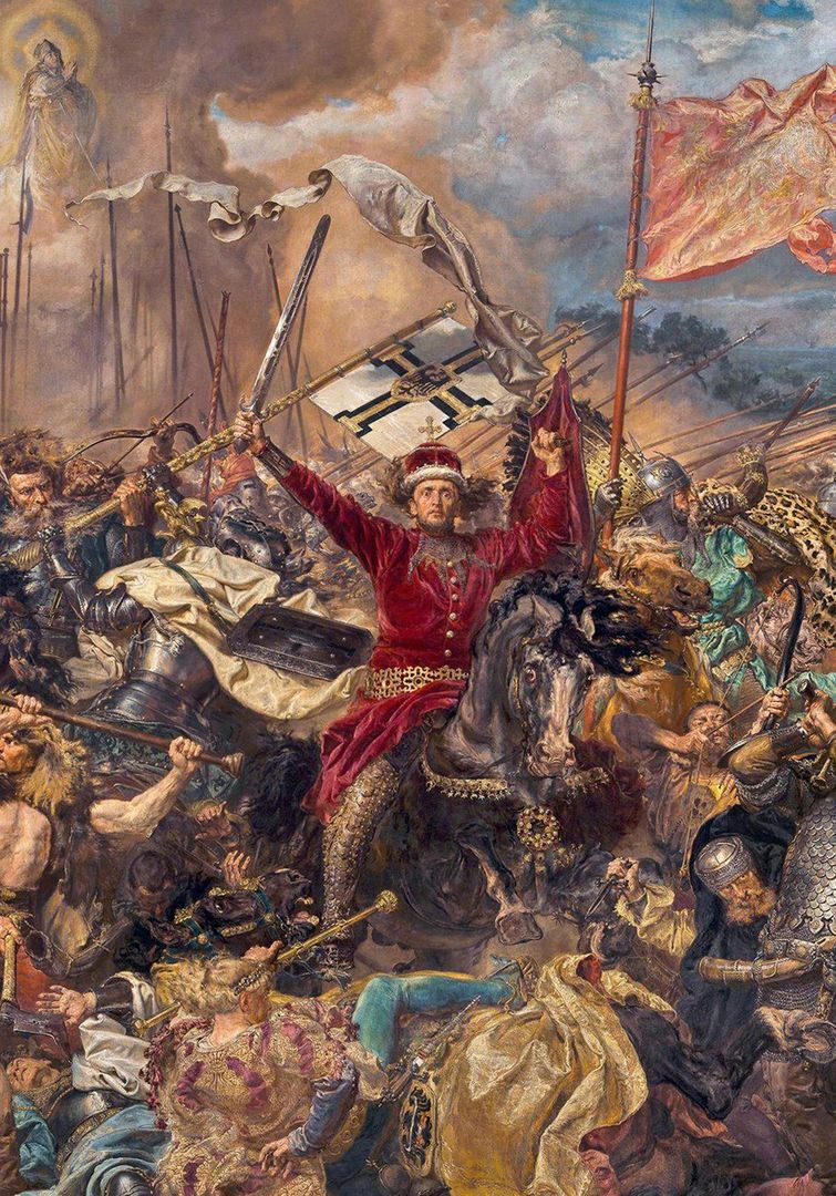 Bitwa pod Grunwaldem. Państwo Krzyżackie. 15 lipca 1410