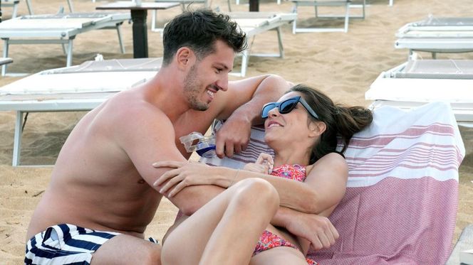 	Barwy szczęścia odc. 3144. Justin (Jasper Sołtysiewicz), Regina (Kamila Kamińska)