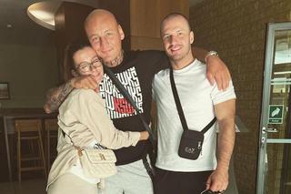 Ania Szpilka z bratem