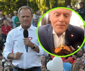 Tusk zaskoczył nowym nagraniem! Zdmuchnął świeczkę na babeczce i ogłasza: To już roczek!