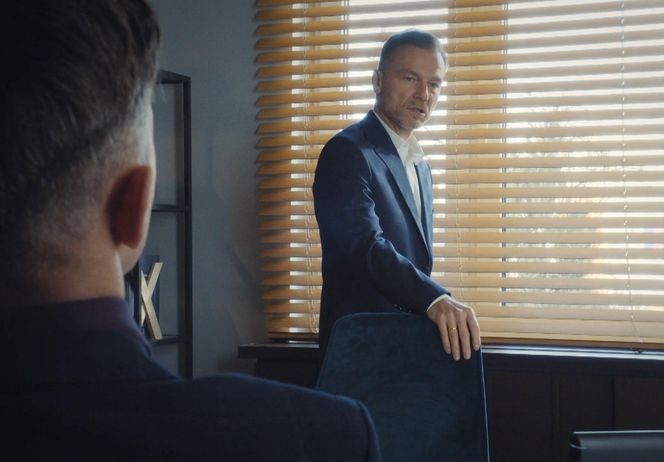 M jak miłość odc. 1868. Kamil (Marcin Bosak), Andrzej Budzyński (Krystian Wieczorek)