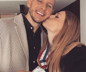 Bartosz Kurek z żoną Anną