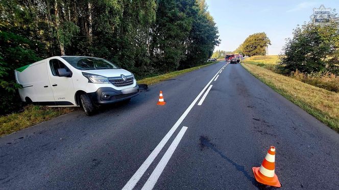 Wypadek w powiecie raciborskim