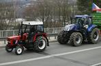 Protest rolników. Zablokowali granicę w Cieszynie