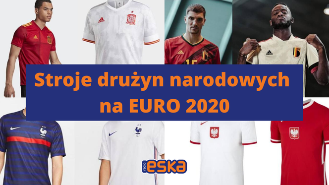 Stroje wszystkich drużyn na EURO 2021! Które są najładniejsze? [ZDJĘCIA]