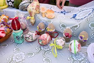 Magia Wielkanocy w Będzinie! Było rękodzieło, smakołyki i zabawy dla dzieci. Zobaczcie zdjęcia