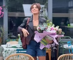 M jak miłość. Kama (Michalina Sosna) na planie