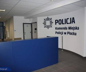 Tragedia w komendzie miejskiej w Płocku. Policjant postrzelił się z broni służbowej