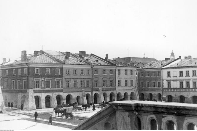 Kamienice na Rynku Wielkim 1939-42