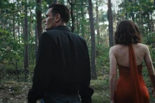 Zatoka szpiegów, odcinek 19. Franz (Bartosz Gelner), Eva (Sonia Mietielica)