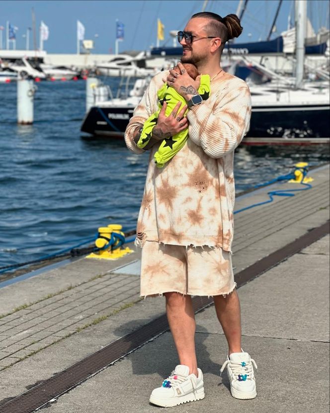 Sandra Kubicka i Baron są rodzicami Leosia