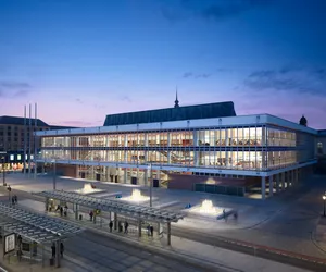 Renowacja Kulturpalast w Dreźnie: najlepsza architektura Niemiec