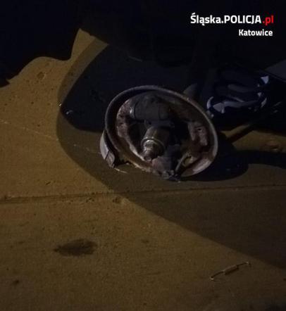 SZOK! Rozbili się w tunelu na DTŚ i uciekli! Mieli narkotyki [ZDJĘCIA]