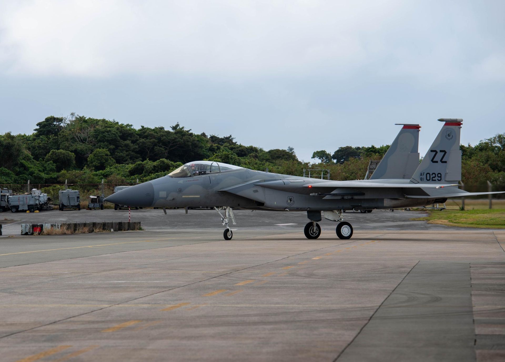 Pożegnanie F-15C Eagle z bazy Kadena 